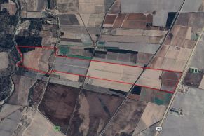 En el Departamento de Chacabuco, Provincia de San Luis. Sobre autopista cercano a Tilisarao.
